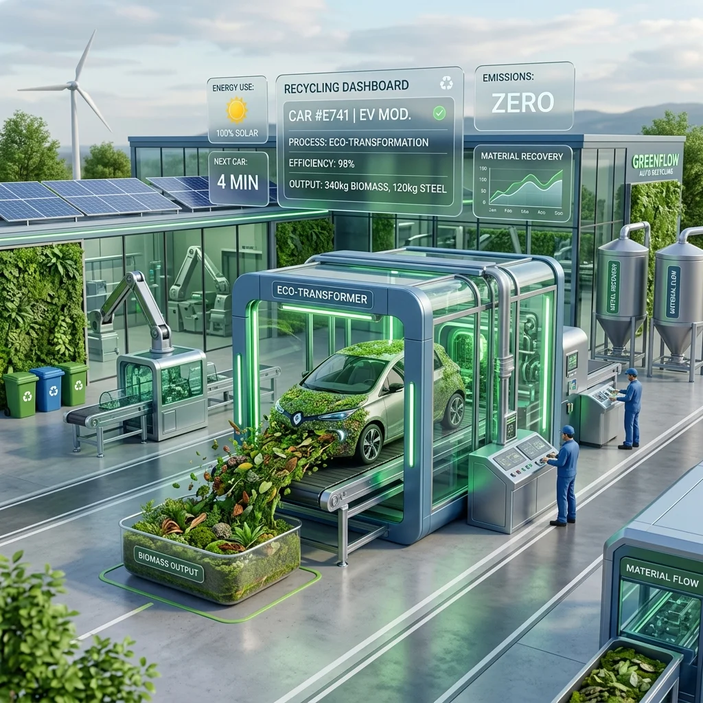 Zertifizierte Recycling Anlage